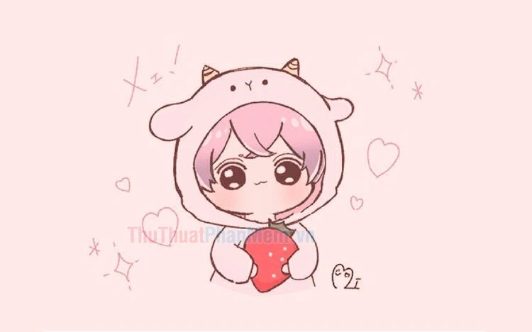 Hình minh họa vẽ cute 7