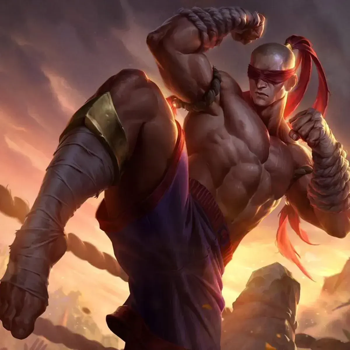 Lee Sin Dynamic Pose