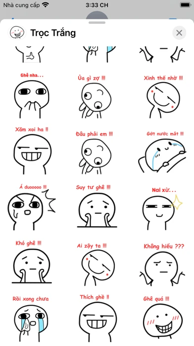 Sticker Hài Hước
