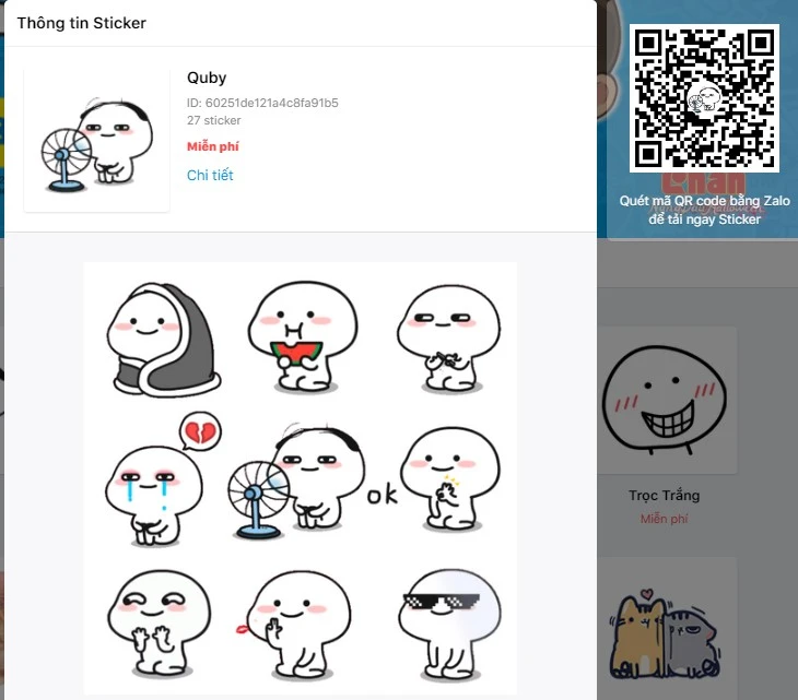 Sticker Vui Nhộn