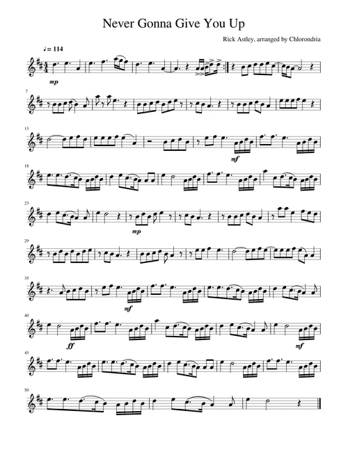 Nhạc Đồ Saxophone Alto