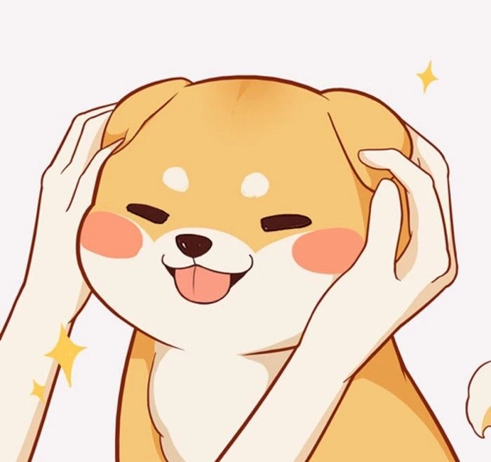 Chó Golden Retriever chibi