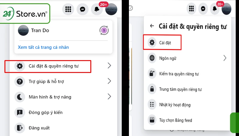 Đăng nhập Facebook