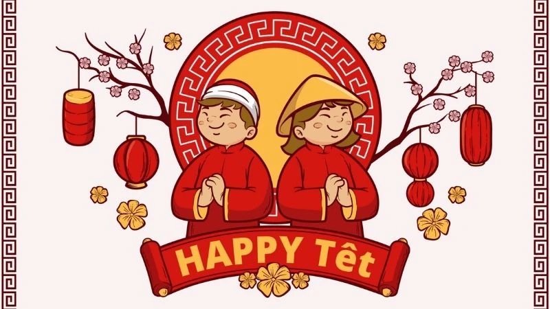 Hình nền Tết cho máy tính 8