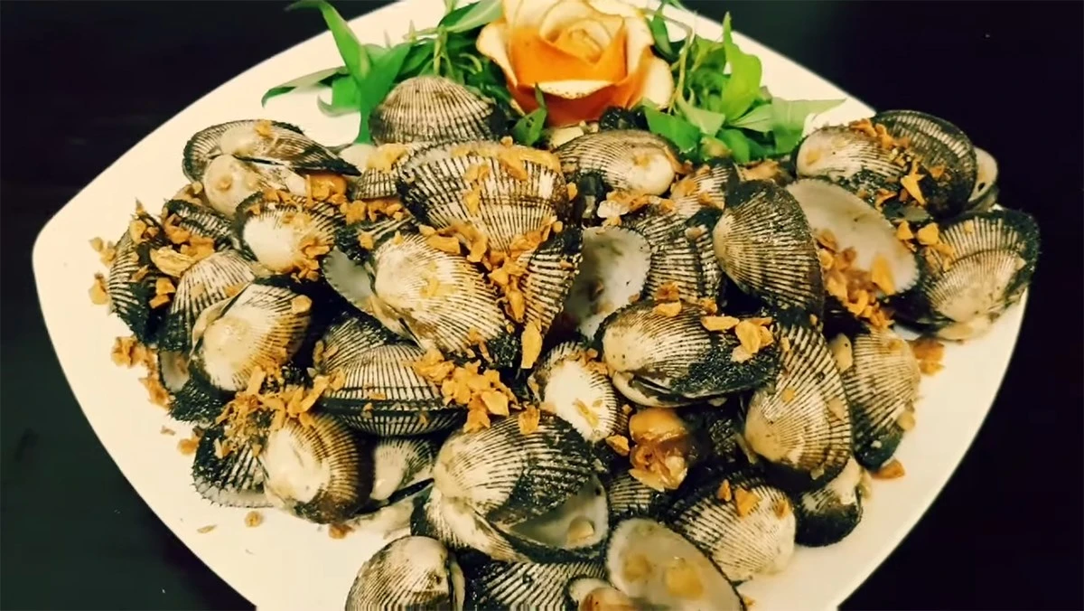 Sò lông nướng bơ tỏi