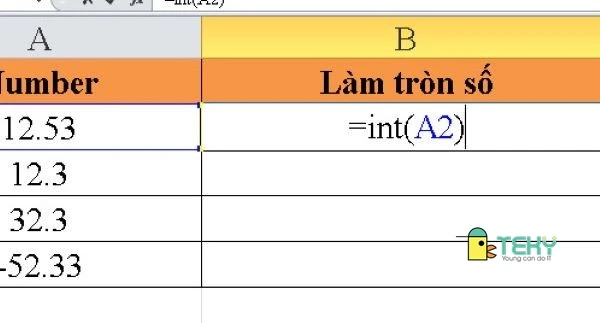 Cách sử dụng hàm làm tròn trong Excel