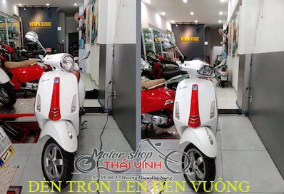 Đèn vuông Vespa