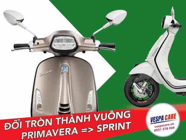 Đèn vuông Vespa Sprint