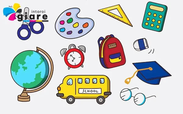Mẫu sticker học tập