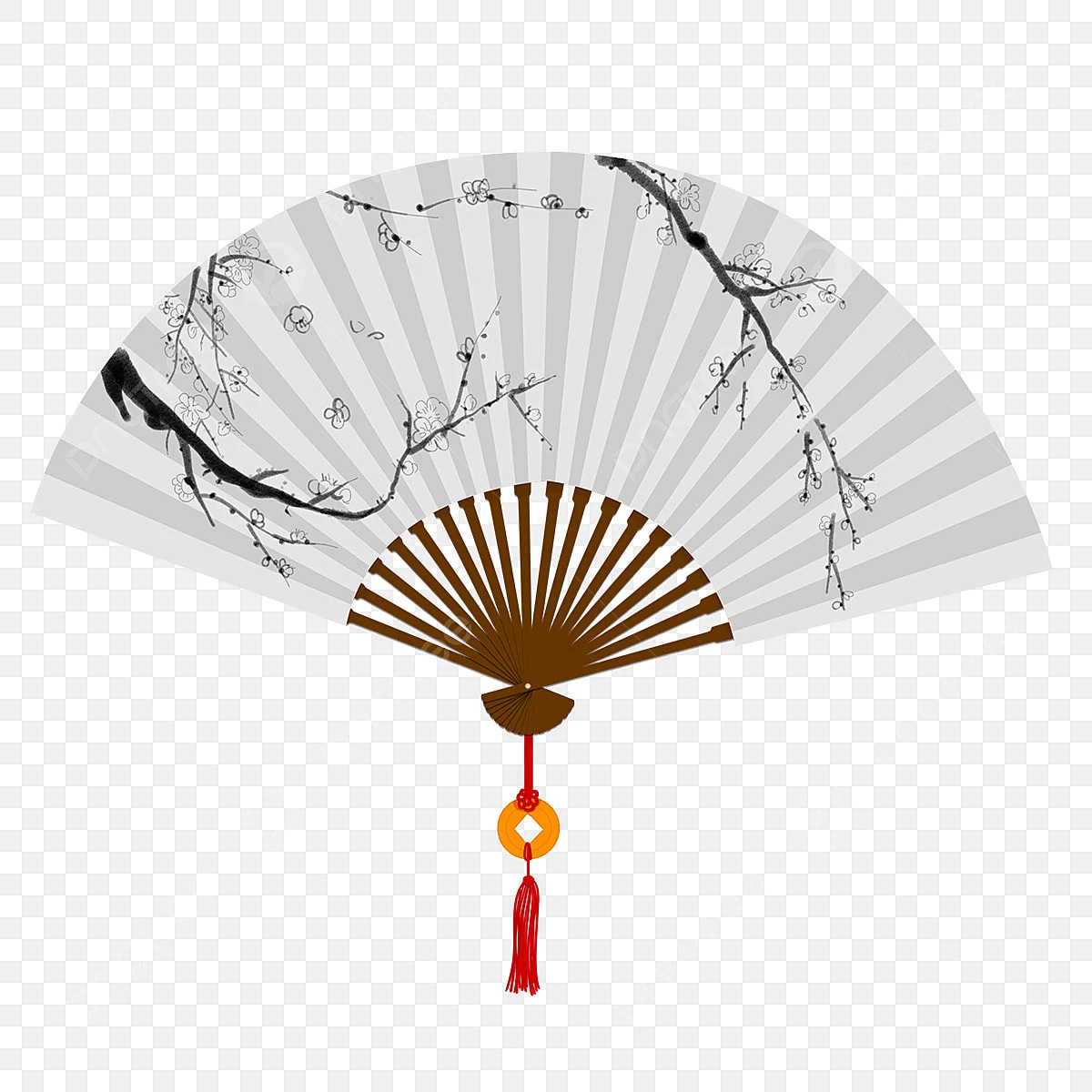 Quạt cổ trang truyền thống