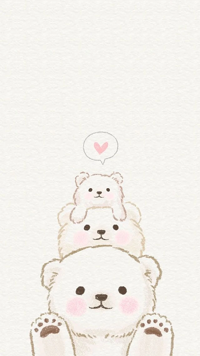 Hình ảnh chibi dễ thương trên trang trí