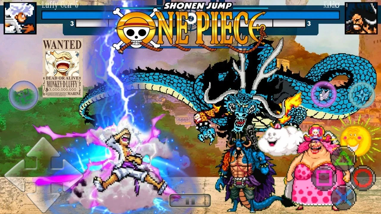 Gameplay One Piece Mugen
