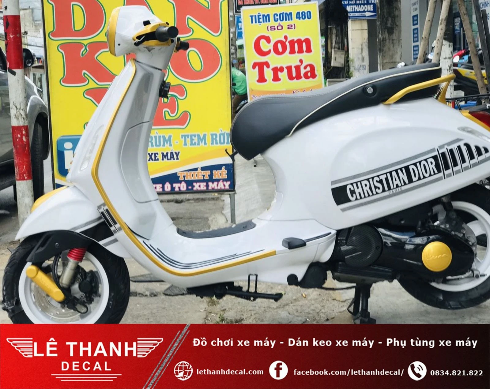 Mẫu dán đơn giản nhưng sang trọng