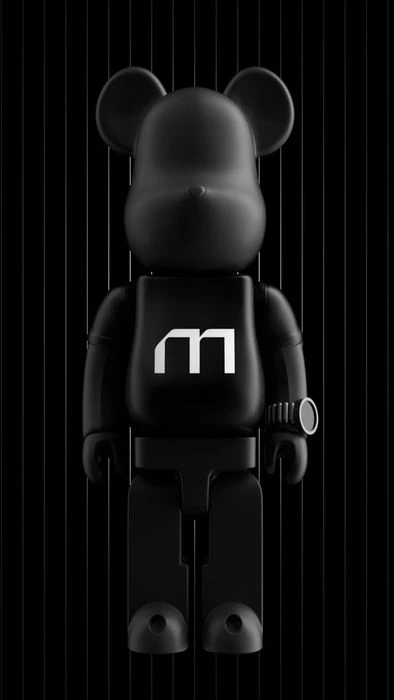 Hình nền nghệ thuật Bearbrick