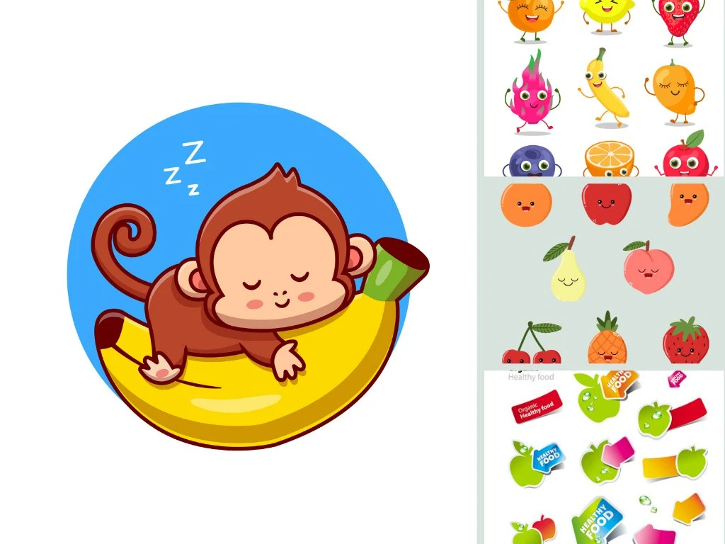 Sticker trái cây cute 7