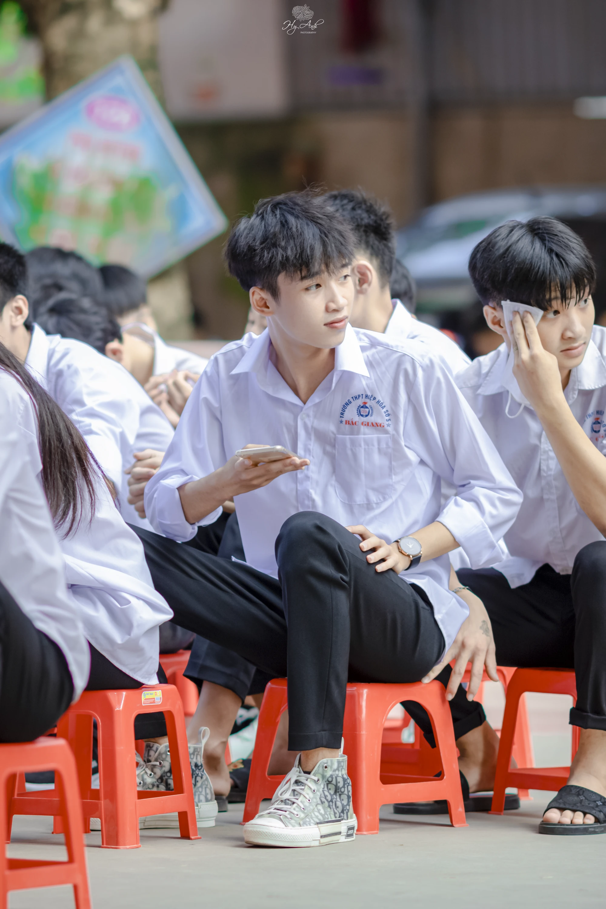 Những khoảnh khắc vui vẻ của học sinh