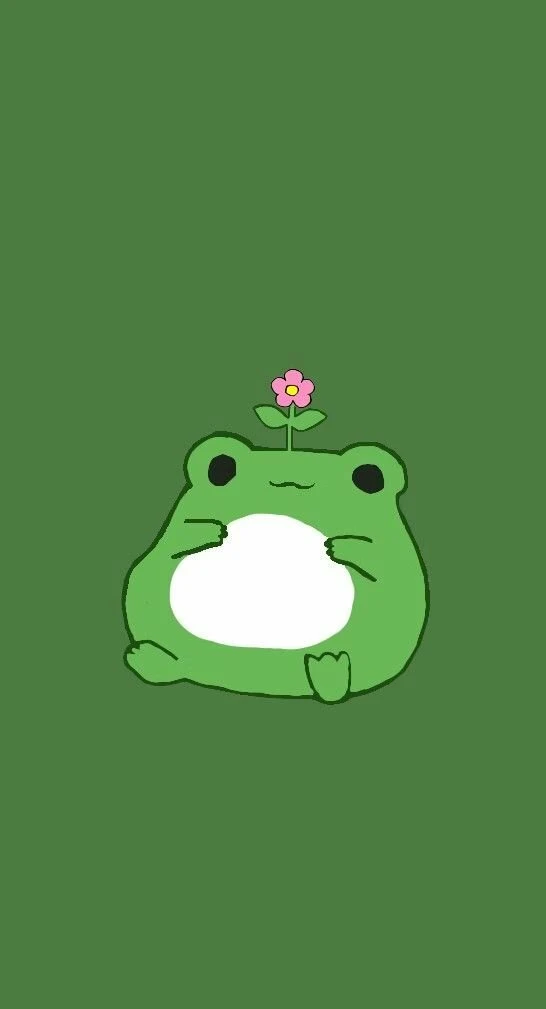 Hình nền điện thoại cute màu xanh lá