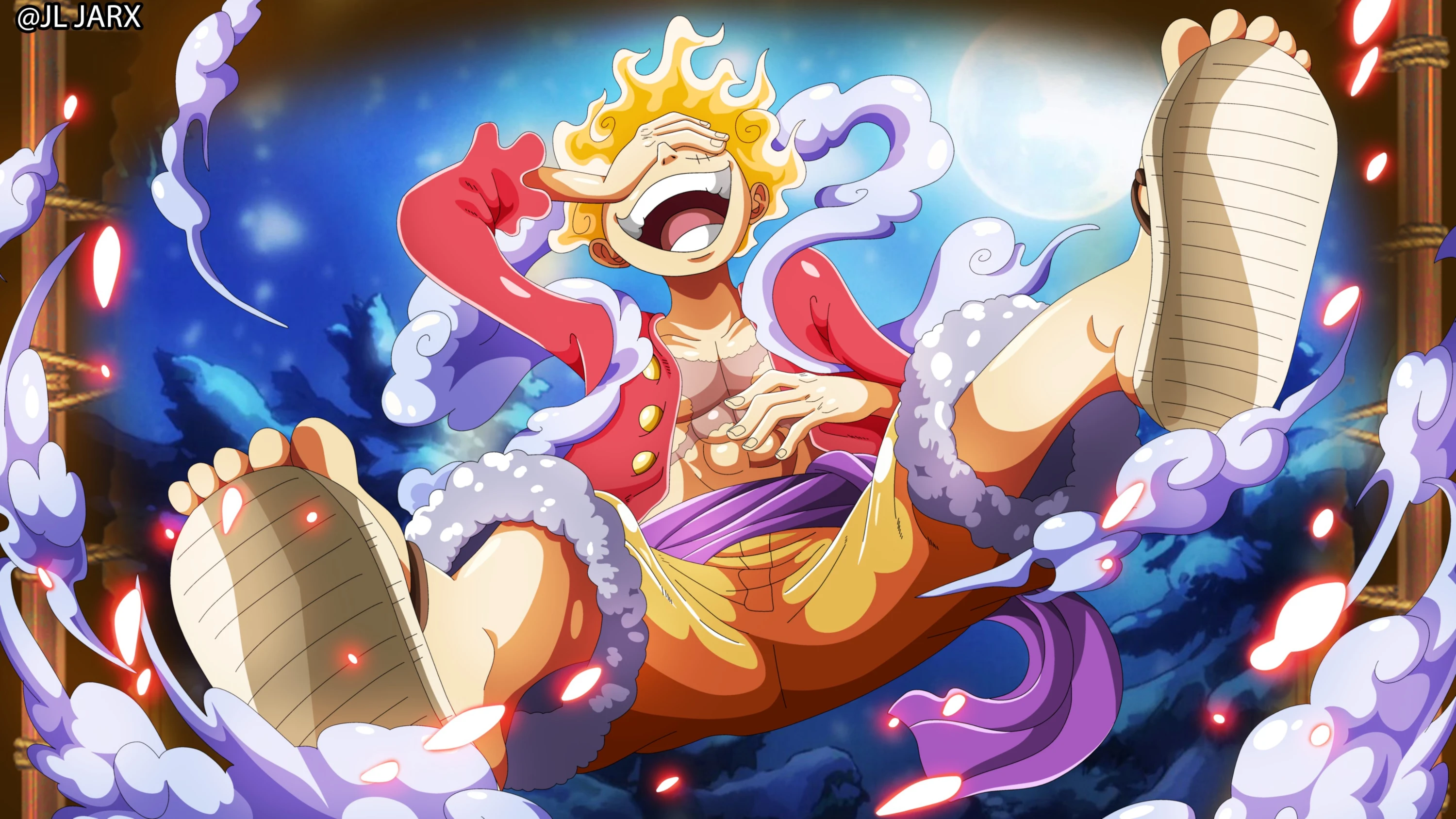 Hình nền Luffy Gear 5 5