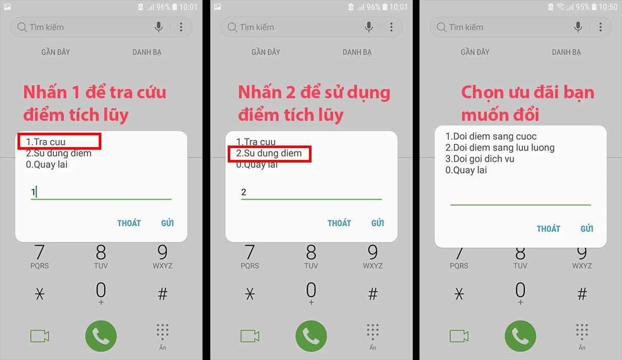 Cách đổi điểm