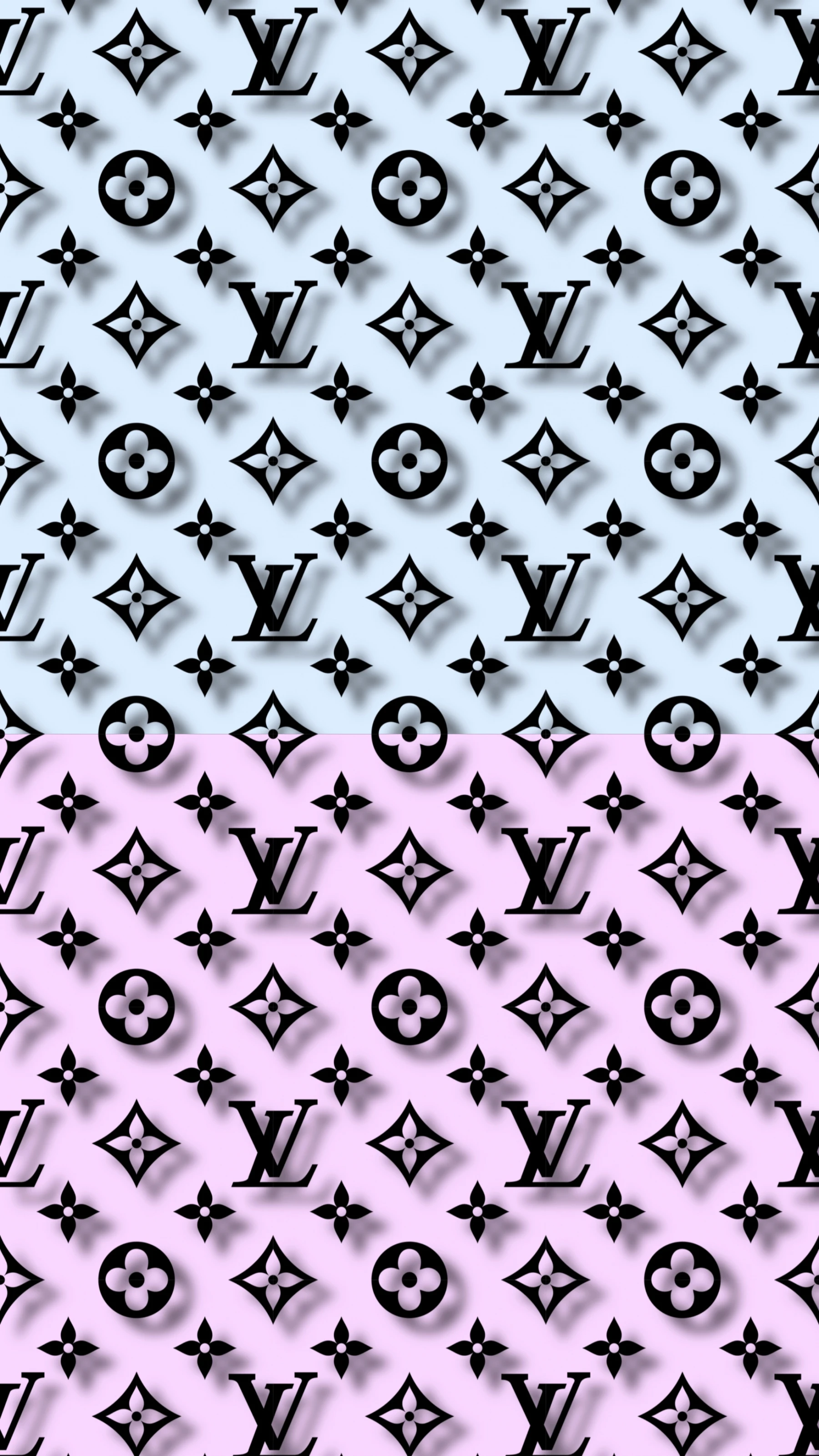 Hình nền Louis Vuitton màu pastel