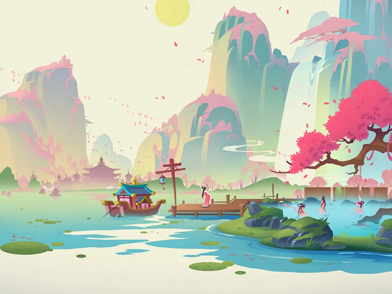 Hình nền PowerPoint Anime cực đáng yêu