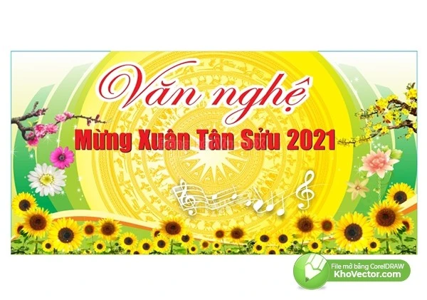Mẫu nền chào xuân