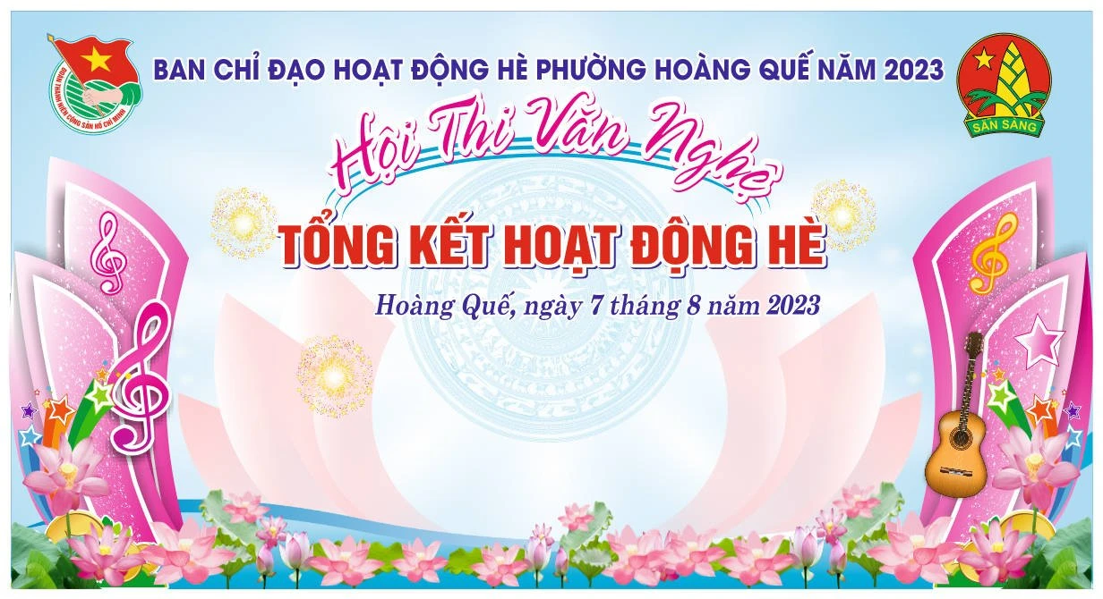 Mẫu nền hội thi văn nghệ