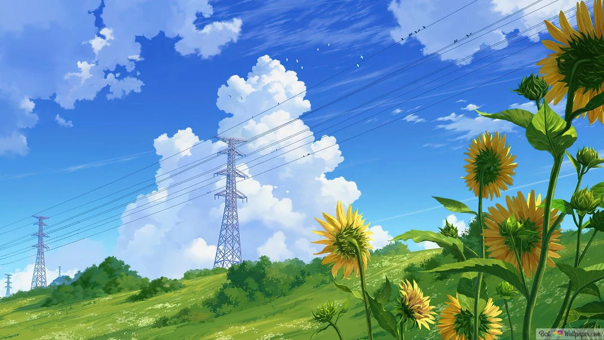 Phong cảnh anime thiên nhiên