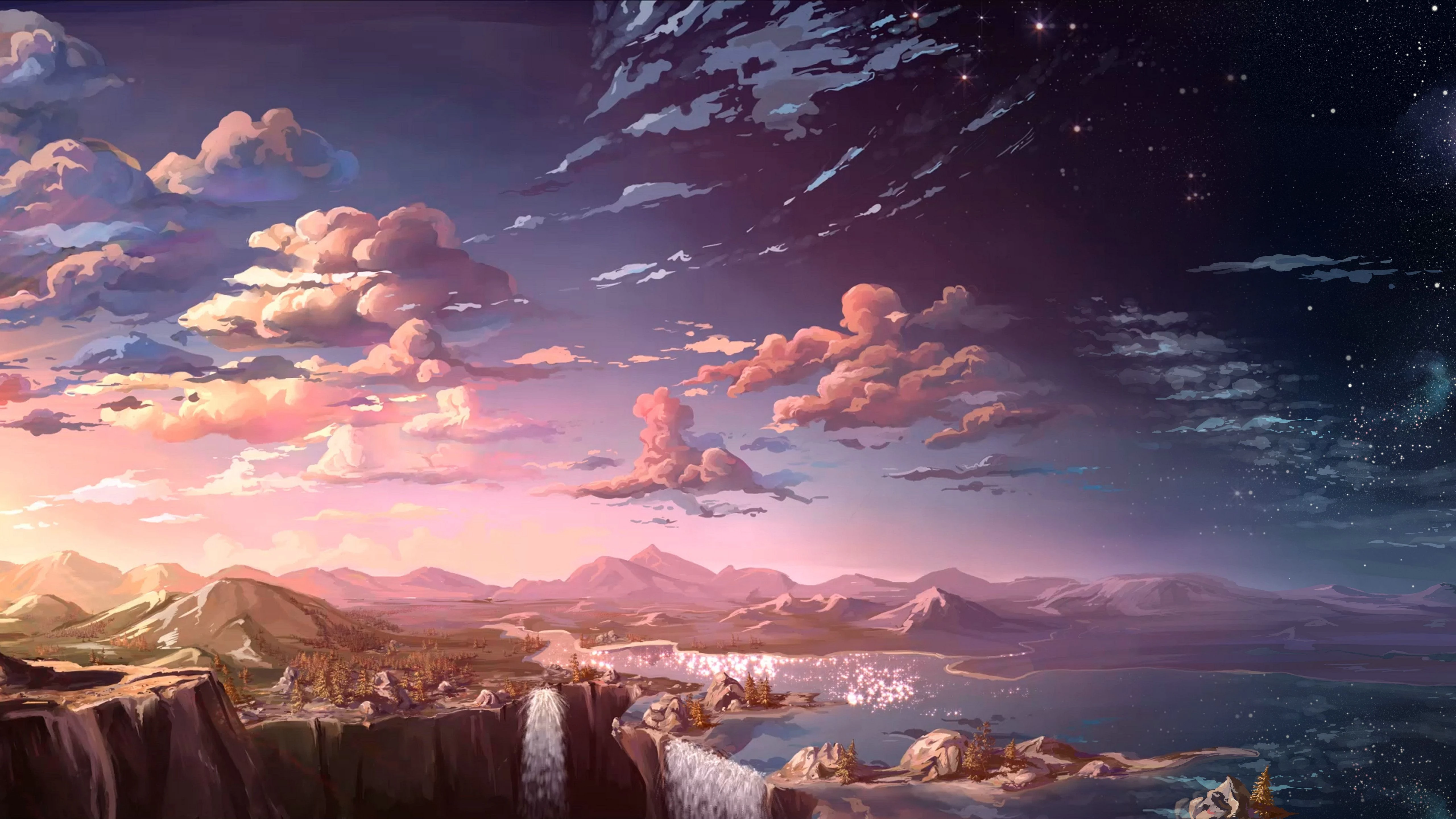 Phong cảnh anime đẹp