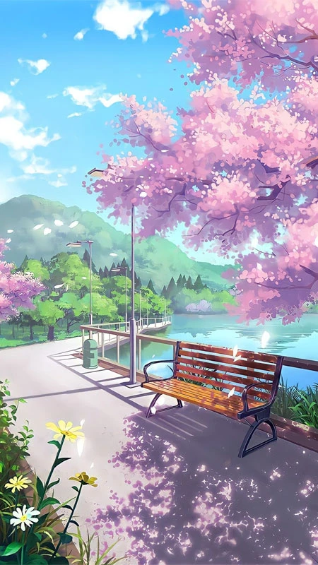 Phong cảnh anime 4K đẹp