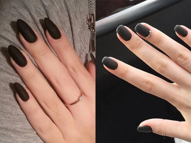 Mẫu nail trơn đẹp