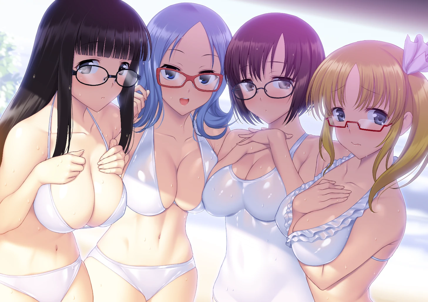 Anime Girls with Glasses