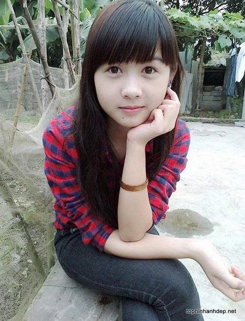 Gái quê xinh đẹp
