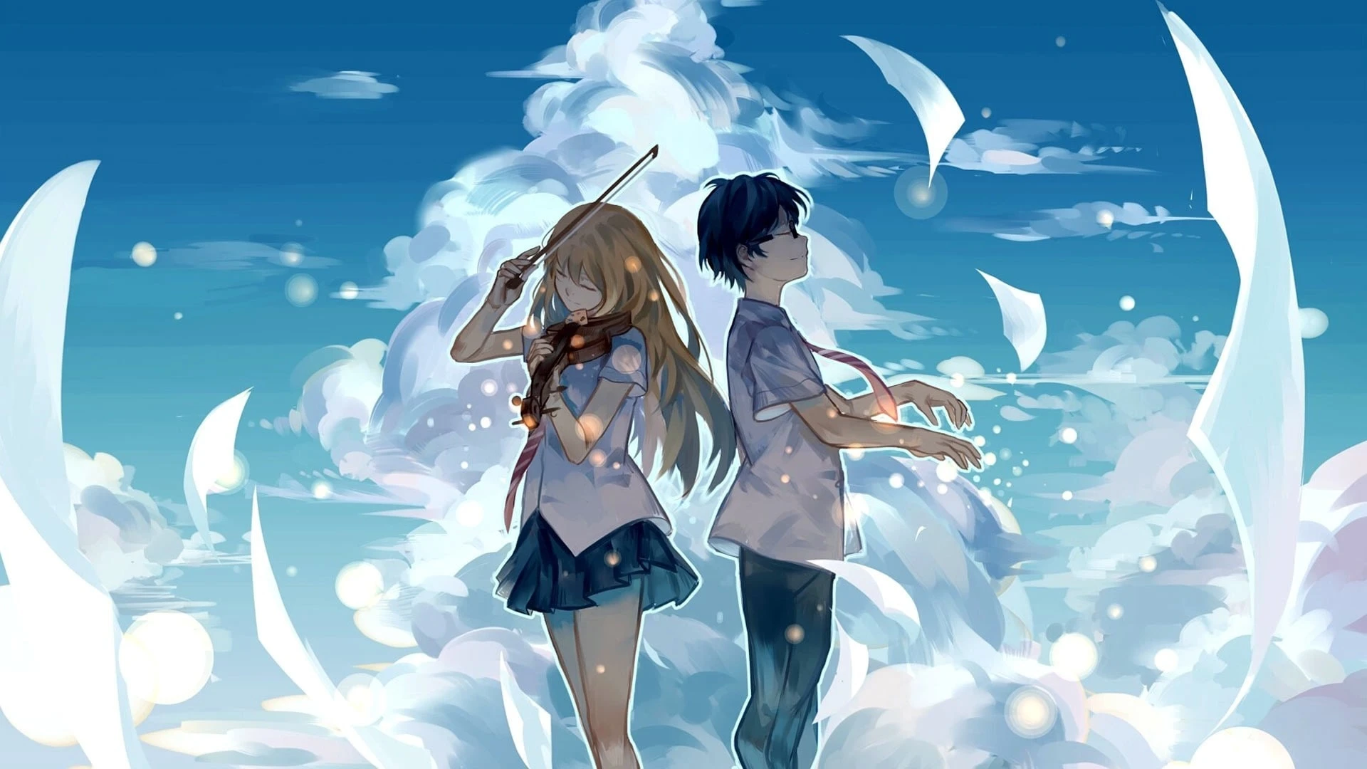 Hình nền anime phong cảnh