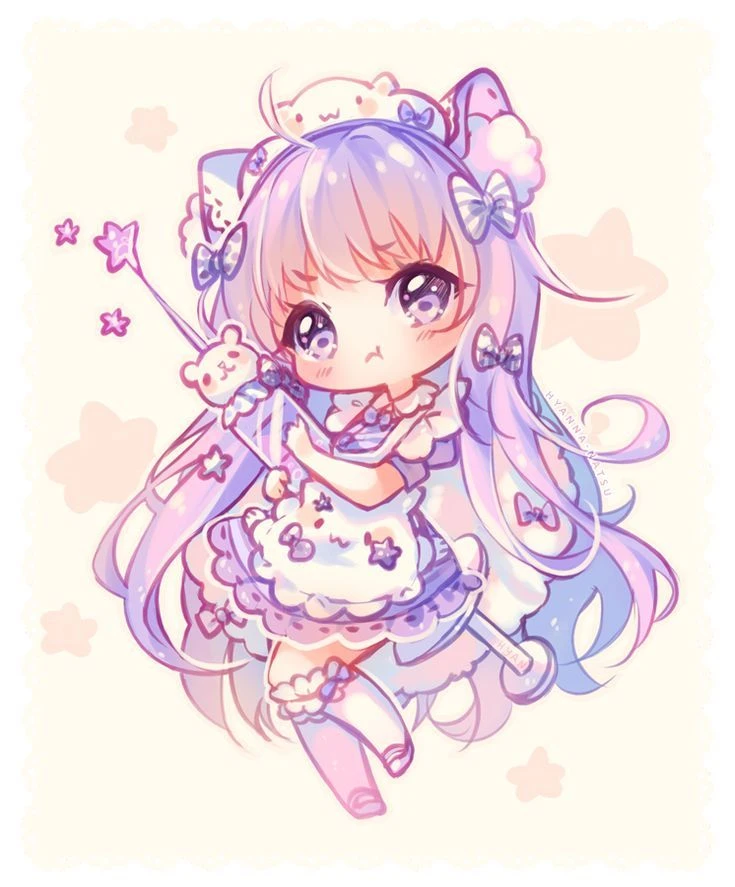Hình nền chibi đáng yêu