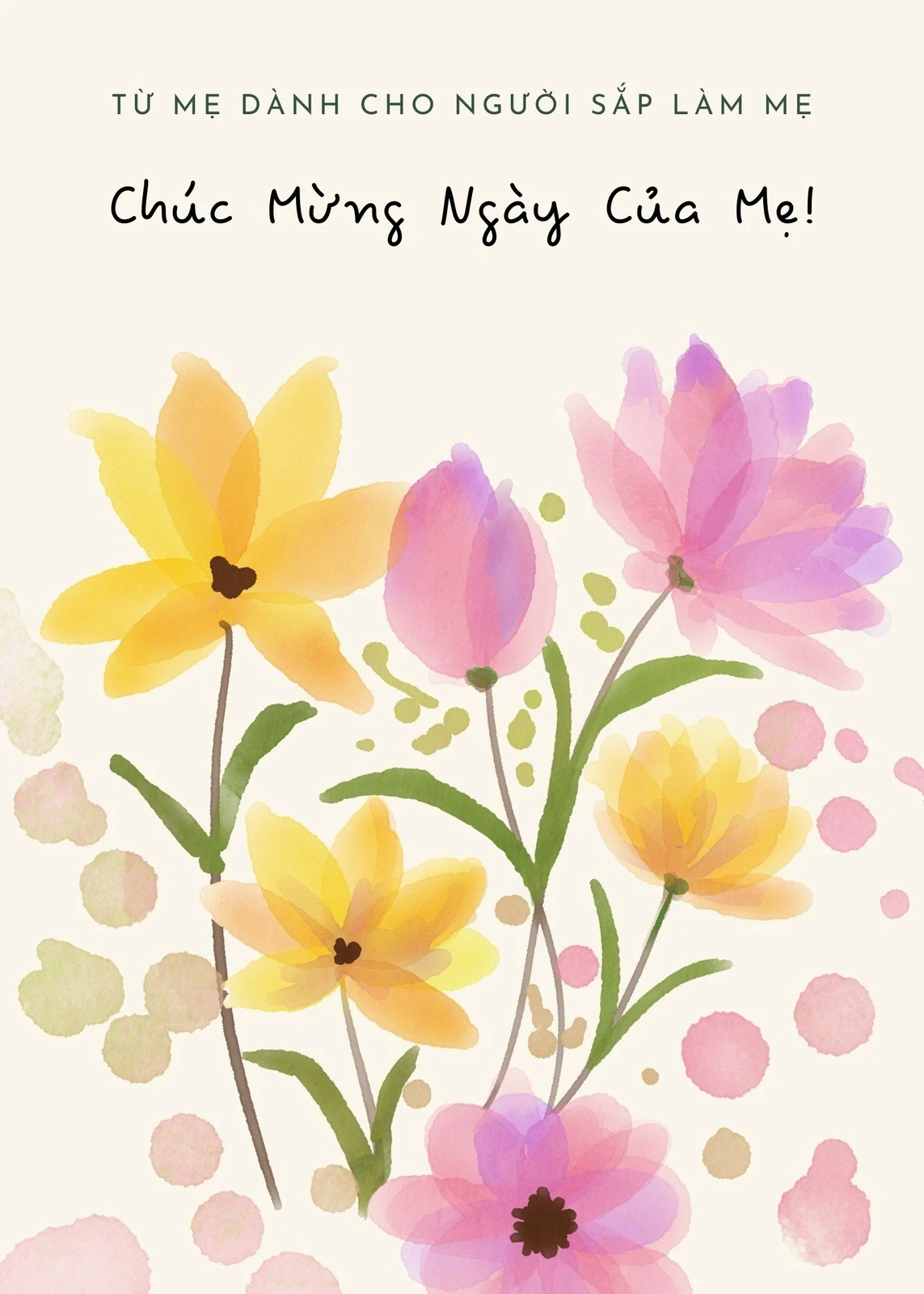 Mẫu Thiệp Từ Canva