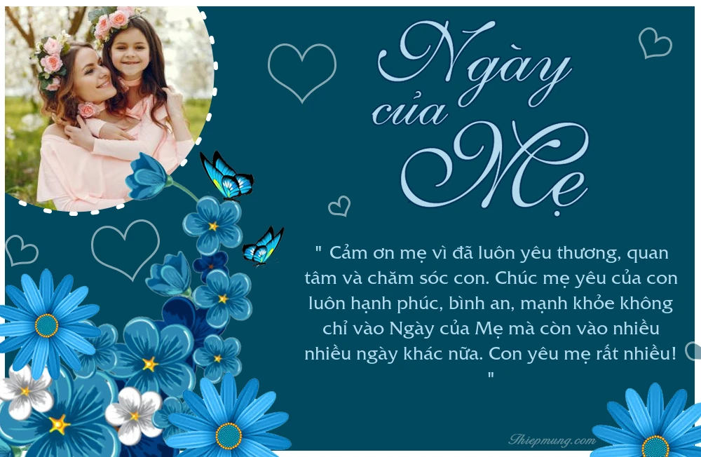 Thiệp Chúc Mừng Ngày của Mẹ
