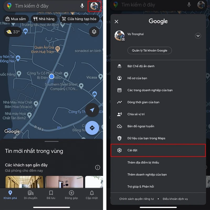 Cách xem lại lịch sử di chuyển trên Google Maps