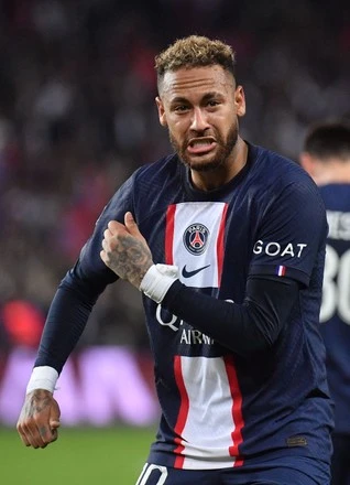 Neymar trong màu áo PSG