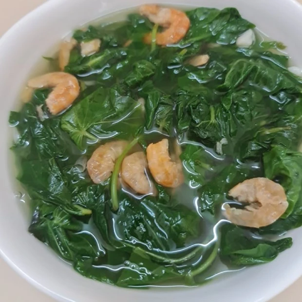 Canh Rau Lang Nấu Tôm Tươi