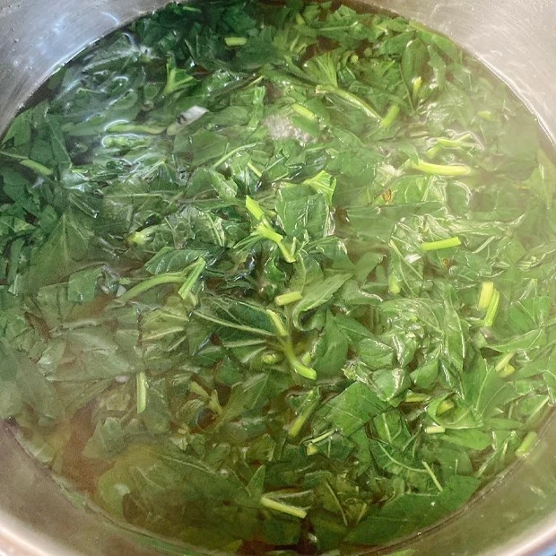 Canh Rau Lang Nấu Tôm Khô