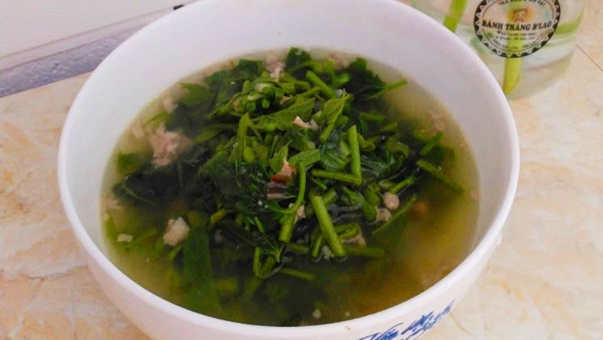Canh Rau Lang Nấu Thịt Bò