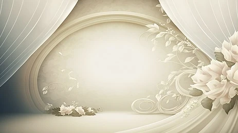 Nền cưới trắng tinh khôi