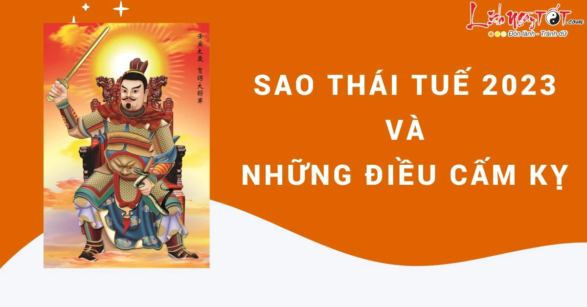 Cách hóa giải Thái Tuế