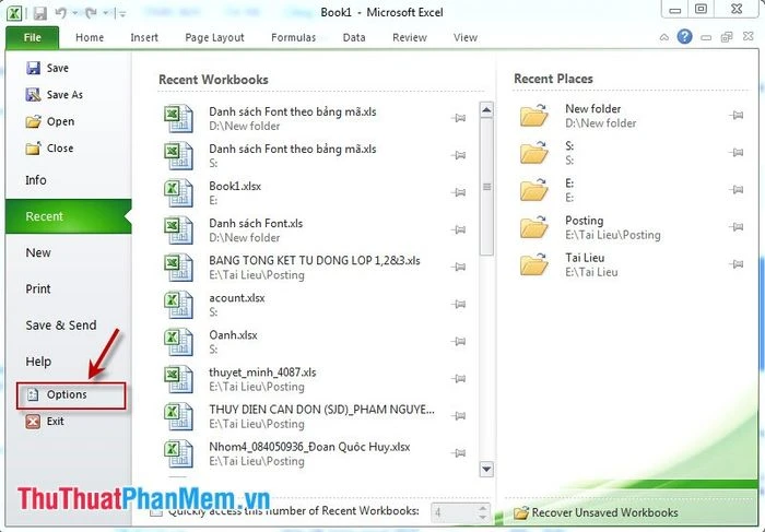 Hình ảnh minh họa cho khả năng tùy chỉnh phím tắt trong Excel