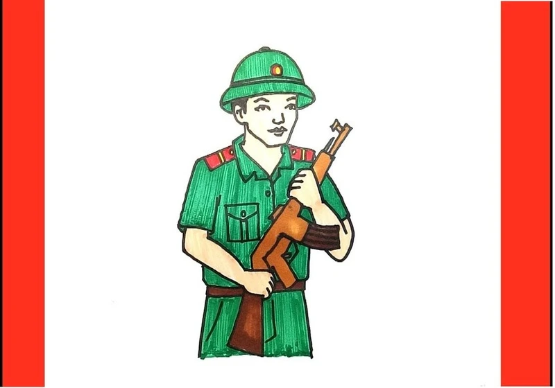 Phác thảo chú bộ đội
