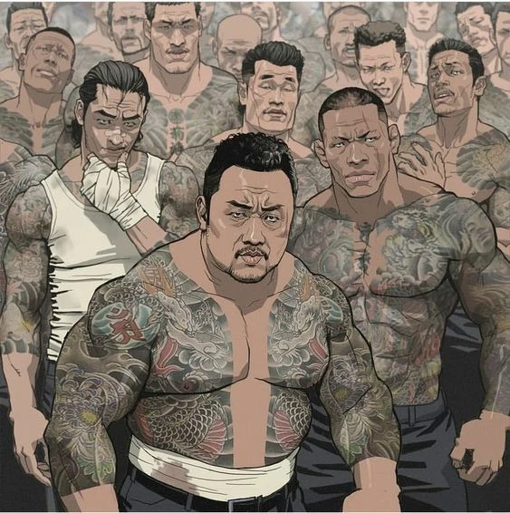 Hình ảnh giang hồ ngầu 2