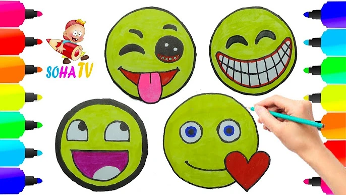 Khuôn mặt cười ngộ nghĩnh