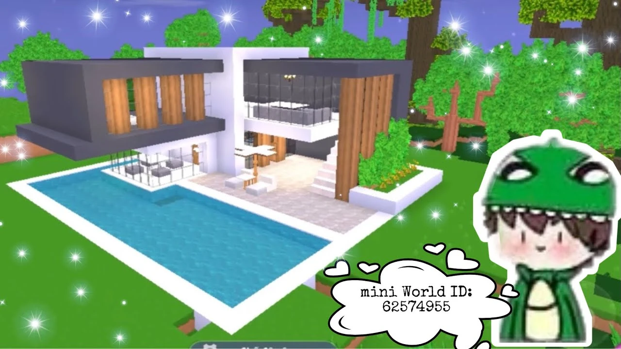 Mẫu nhà đẹp trong Mini World
