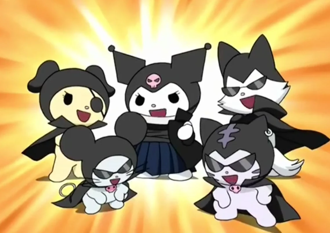 Các thành viên của nhóm Kuromi